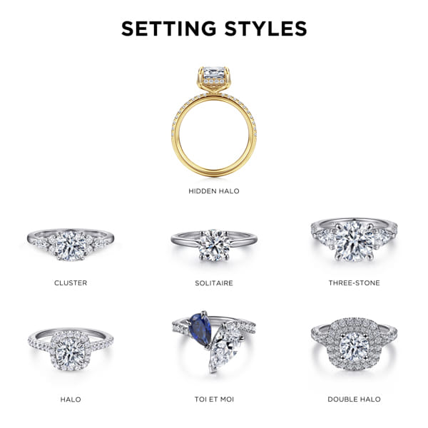 Different types of engagement rings